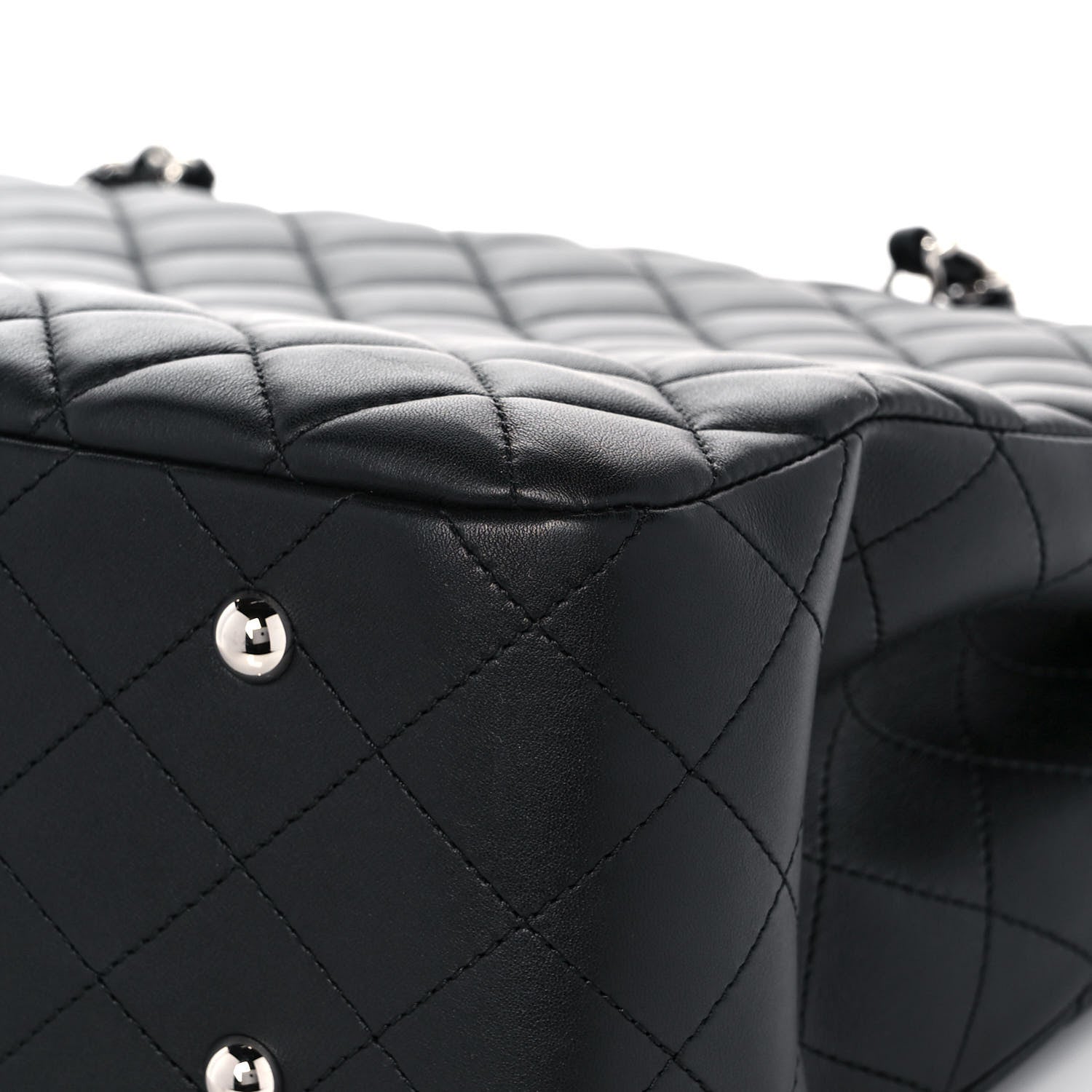 Chanel Calfskin Quilted Large Classic Shopping Tote Black 12 of 14