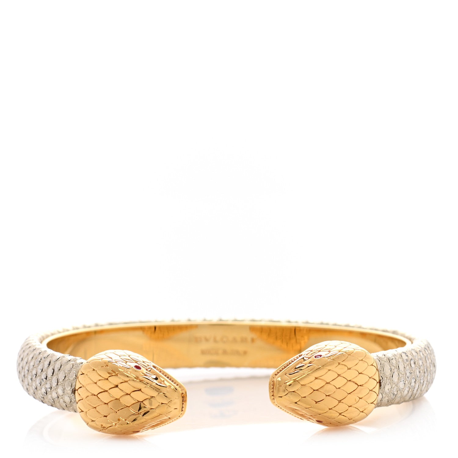 Bulgari Metallic Karung Serpenti Forever Bracelet 1 of 5