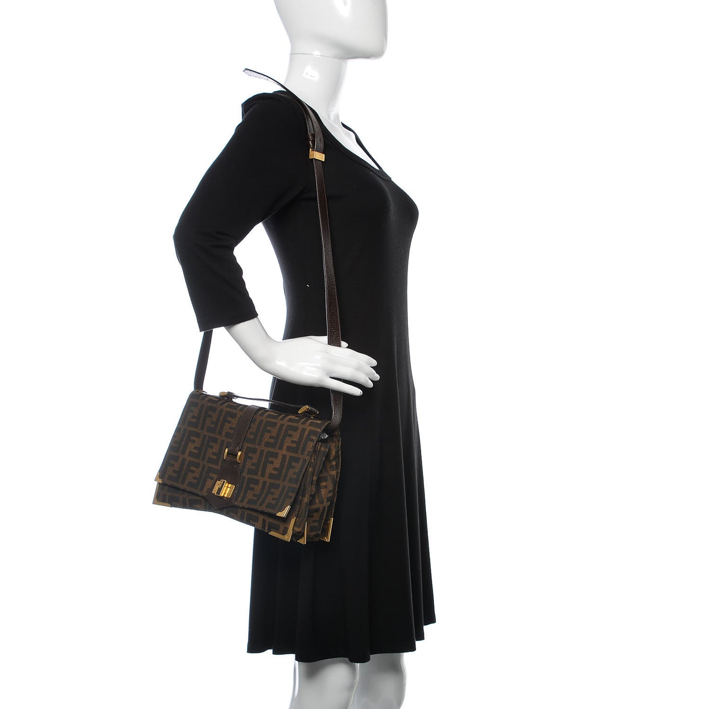 Zucca Vitello Classico No.1 Satchel Tobacco Moro