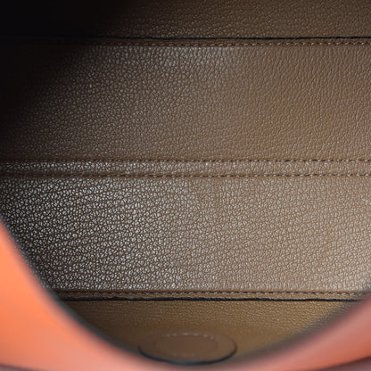 Loewe Goatskin Avenue Shoulder Bag Orange 13 of 13