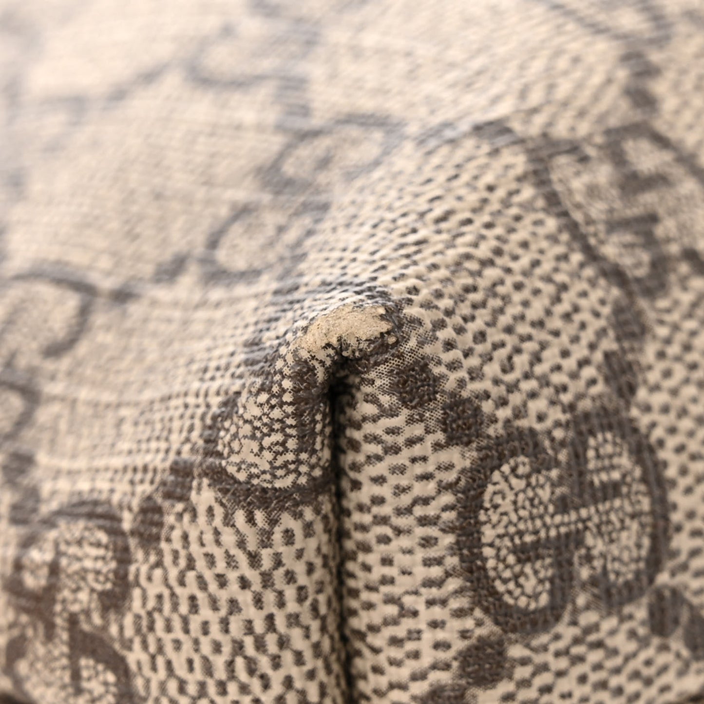 GG Plus Monogram Medium Flat Messenger Bag Dark Brown