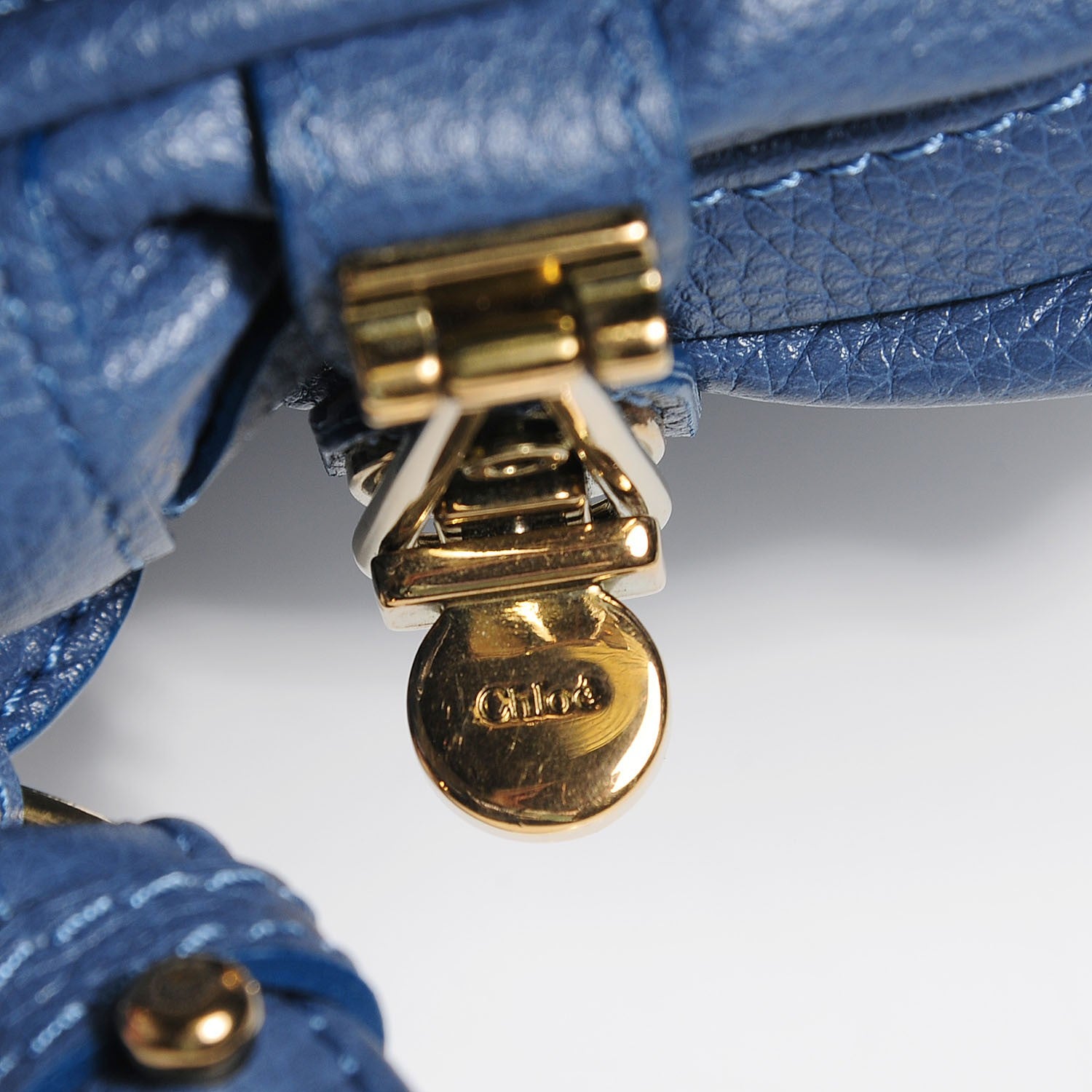 Chloe Calfskin Medium Paraty Scuba Blue 9 of 9