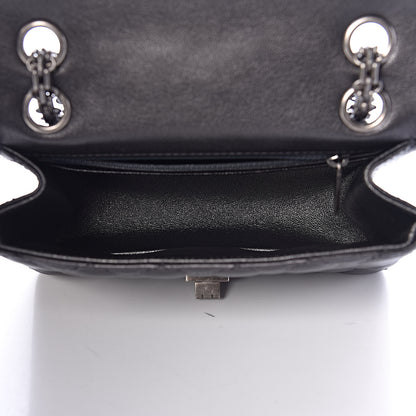 Chanel Sheepskin Quilted 2.55 Reissue Mini Flap Dark Grey 5 of 11
