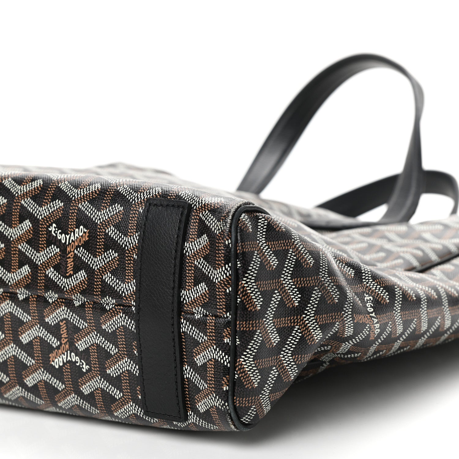 Goyard Goyardine Voltaire III Tote Black 9 of 12