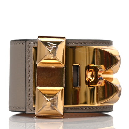 Hermes Swift Collier de Chien CDC Bracelet T2 Gris Asphalte 4 of 5