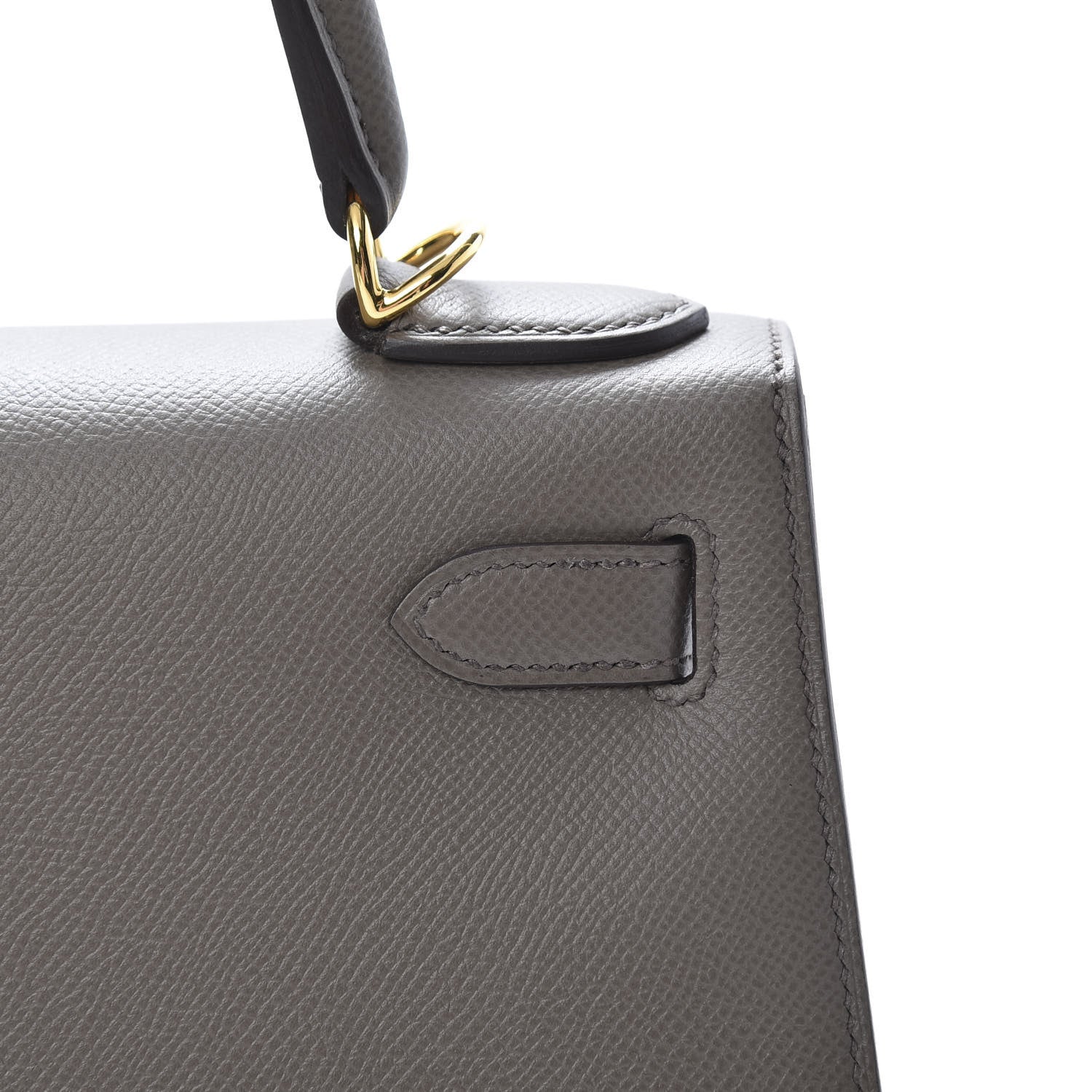 Hermes Epsom Kelly Sellier 28 Etain 11 of 41