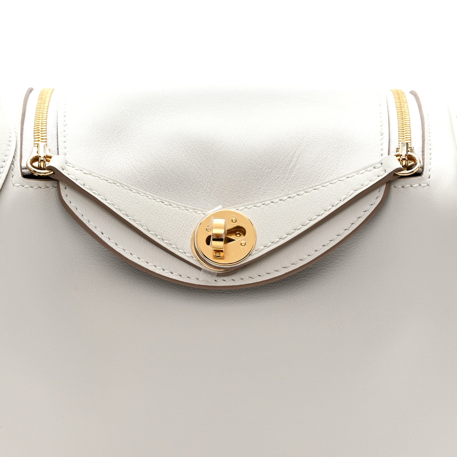 Hermes Swift Verso Mini Lindy 20 Gris Perle Gris Meyer 1859935