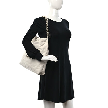 Chanel Shiny Calfskin Quilted Small Chanel 22 White 2 of 13