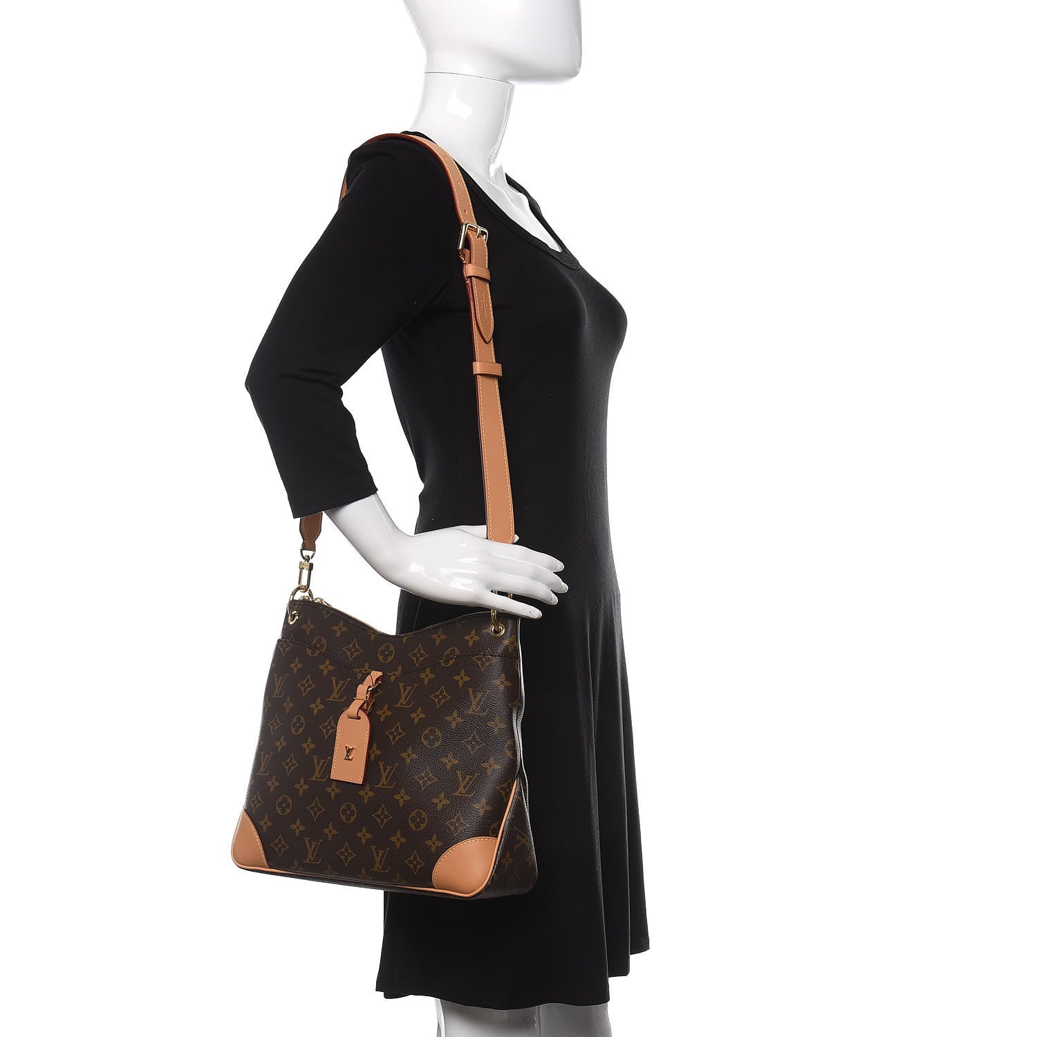 Louis Vuitton Monogram Odeon MM Natural 2 of 11