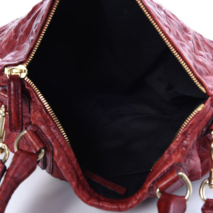 Givenchy Tumbled Sheepskin Large Pandora Red 5 of 7