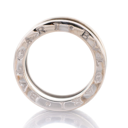 Bulgari 18K White Gold B.Zero1 3 Band Ring 50 5.25 5 of 6