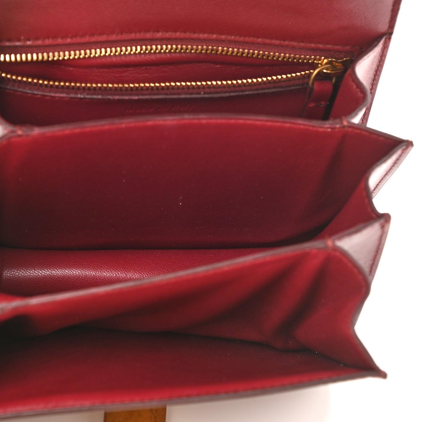 Box Calfskin Small Classic Box Flap Bag Red