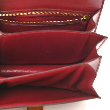 Celine Box Calfskin Small Classic Box Flap Bag Red 5 of 11