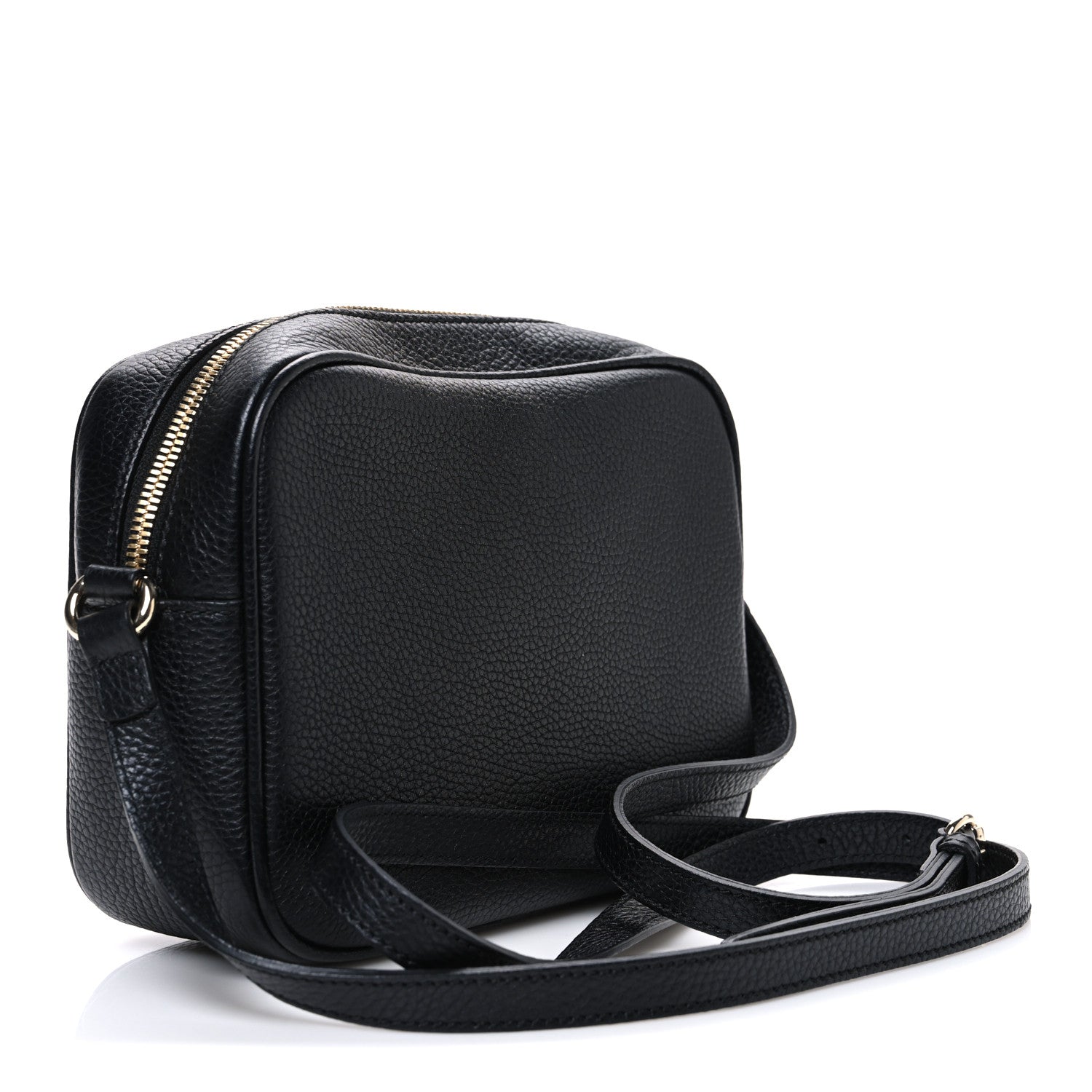 Gucci Pebbled Calfskin Small Soho Disco Bag Black 3 of 12