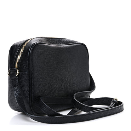 Gucci Pebbled Calfskin Small Soho Disco Bag Black 3 of 12