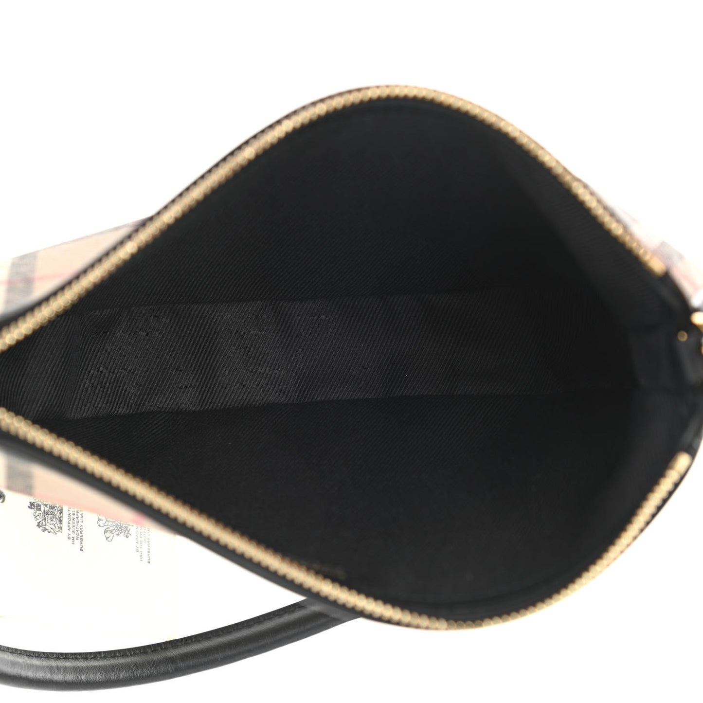Vintage Check Calfskin Olympia Slim Pouch Archive Beige