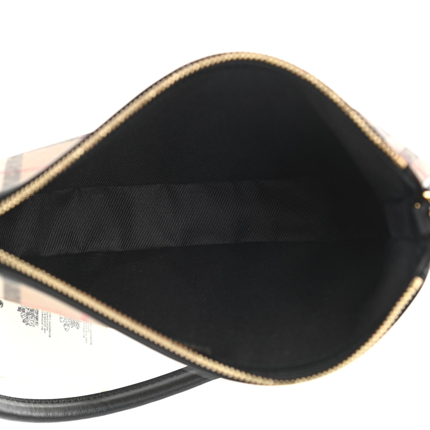 Burberry Vintage Check Calfskin Olympia Slim Pouch Archive Beige 5 of 8