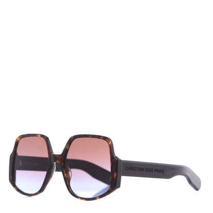 Christian Dior Inside Out 1 Sunglasses Black Havana 1 of 11