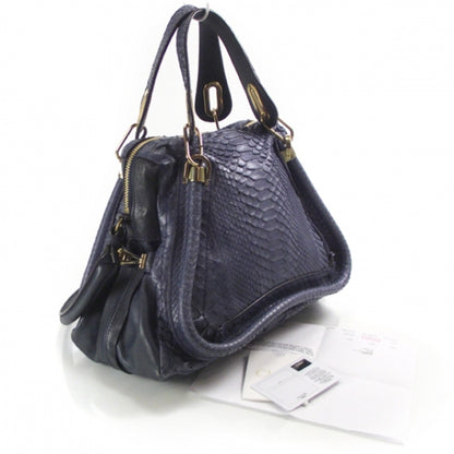 Chloe Python Paraty Navy 3 of 10