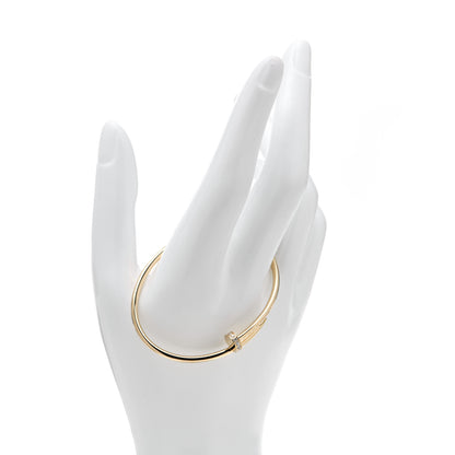 Cartier 18K Yellow Gold Diamond Small Juste Un Clou Bracelet 15 2 of 5