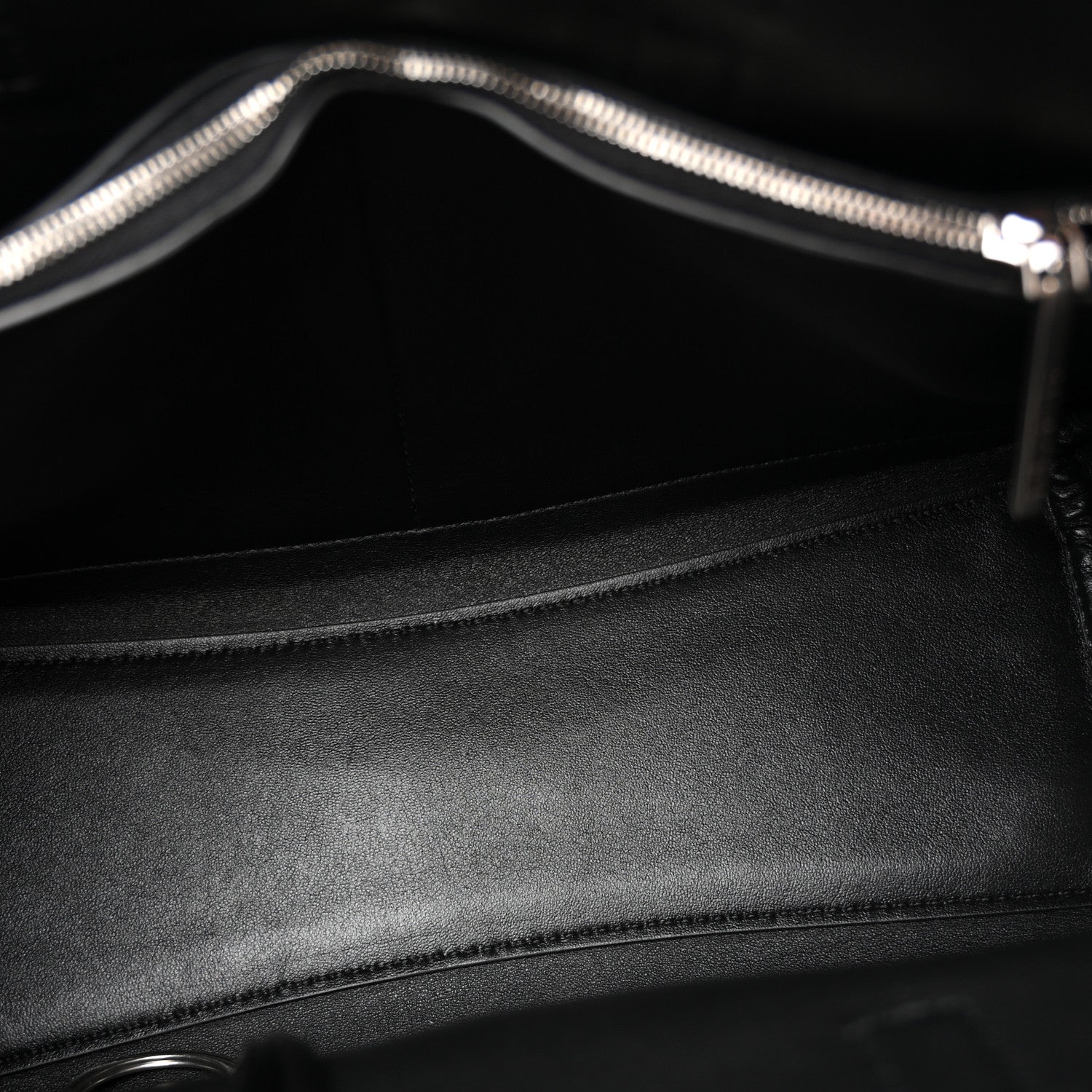 Balenciaga Smooth Calfskin Small Bel Air Carry All Bag Black 5 of 9