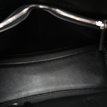 Balenciaga Smooth Calfskin Small Bel Air Carry All Bag Black 5 of 9