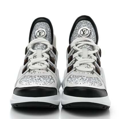 Louis Vuitton Monogram Calfskin LV Archlight Sneakers 36 White 2 of 8