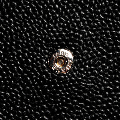 Chanel Caviar Timeless CC Wallet on Chain WOC Black 9 of 10