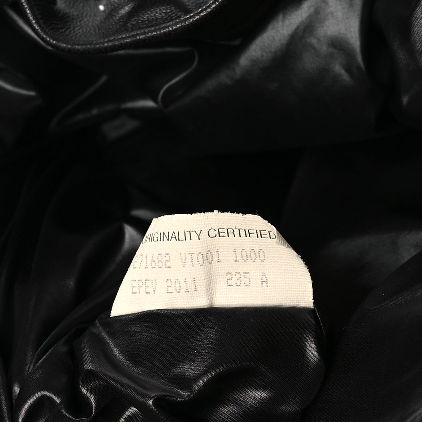 Nylon Calfskin Spinnaker Backpack Black