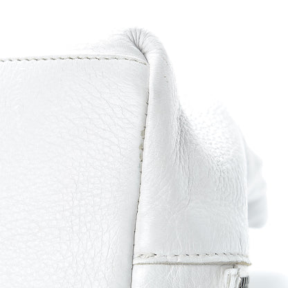 Bottega Veneta Cervo Deerskin Intrecciato Satchel White 12 of 24