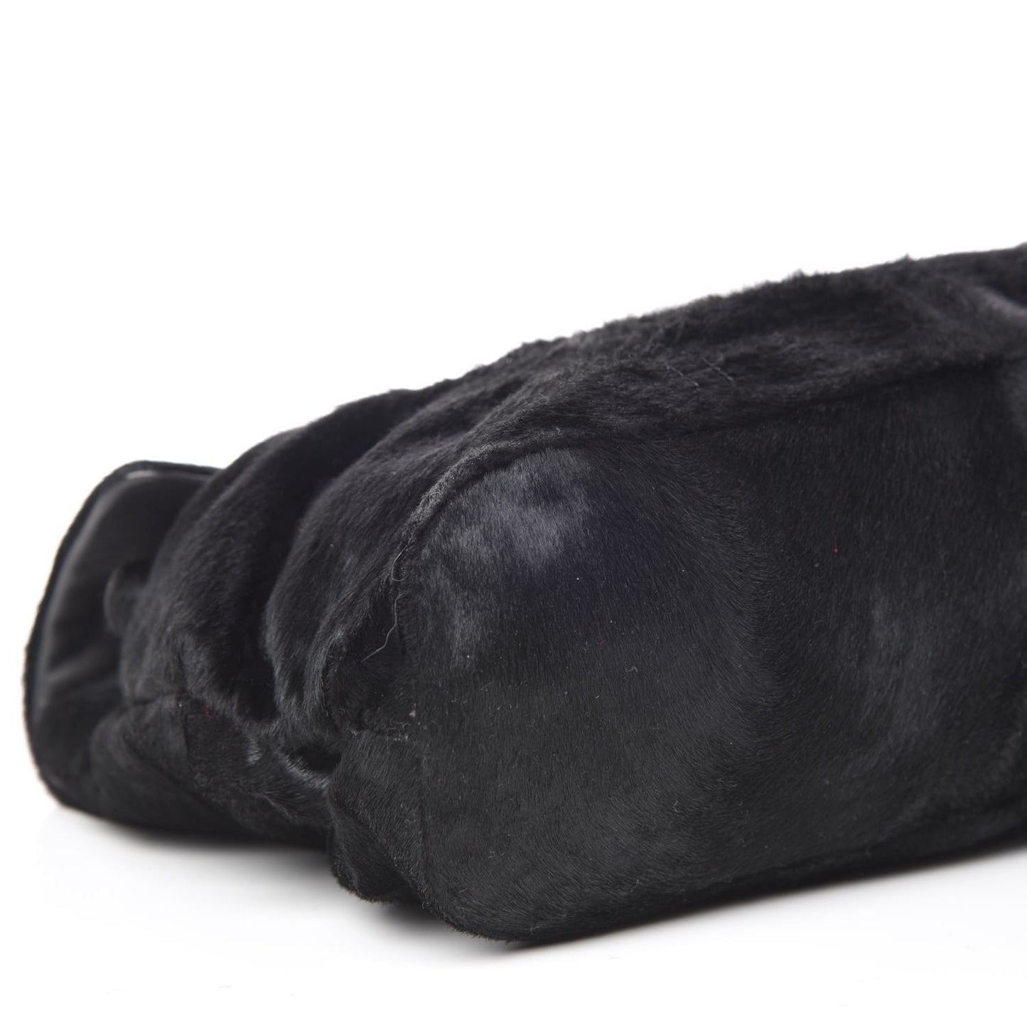 Pony Hair Sharpei Flap Black