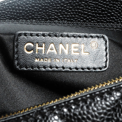 Chanel Caviar Grand Shopping Tote GST Black 7 of 8