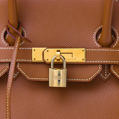 Hermes Courchevel Birkin 35 Gold 5 of 10