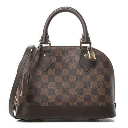 Louis Vuitton Damier Ebene Alma BB 1 of 9