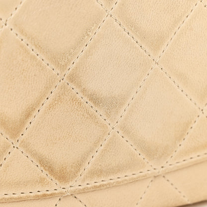Chanel Lambskin Quilted Mini Square Flap Beige 14 of 14