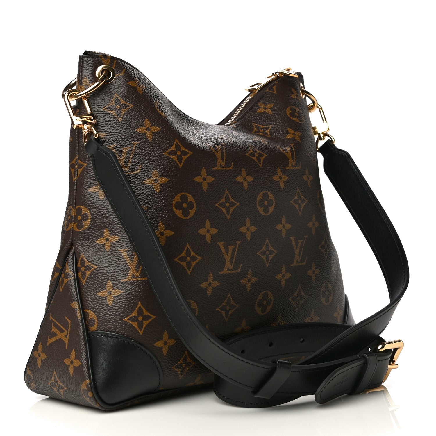 Louis Vuitton Monogram Odeon MM Black 3 of 9