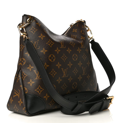Louis Vuitton Monogram Odeon MM Black 3 of 9