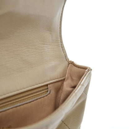 Chanel Lambskin Quilted Flap Waist Belt Bag Beige 9 of 15