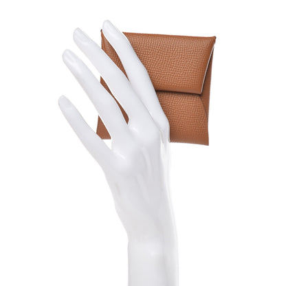 Hermes Epsom Bastia Coin Purse Gold 2 of 8