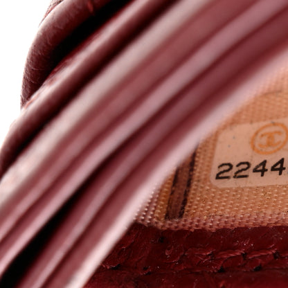 Chanel Caviar Quilted Card Holder Red 8 of 11