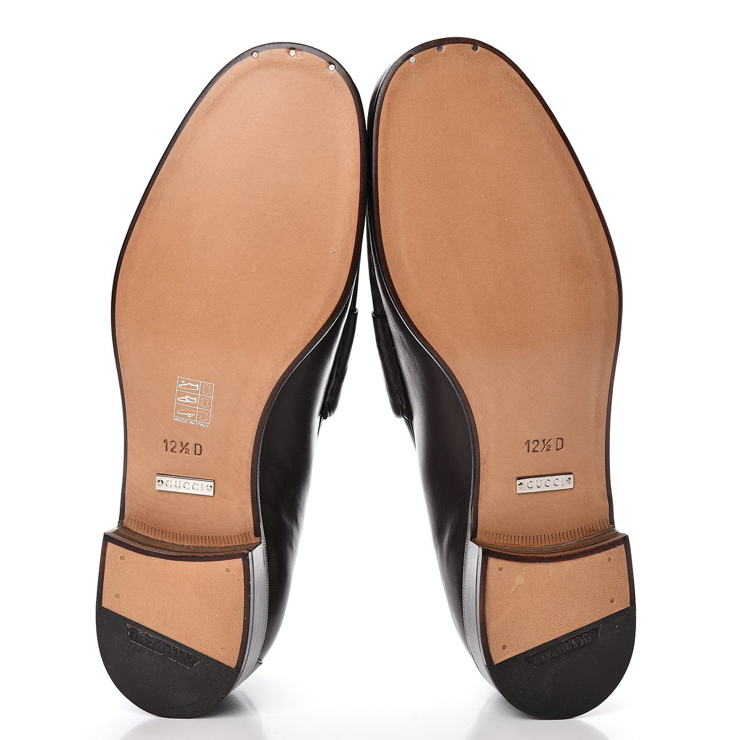 Calfskin Mens 1953 Horsebit Loafers 12.5 Marrone