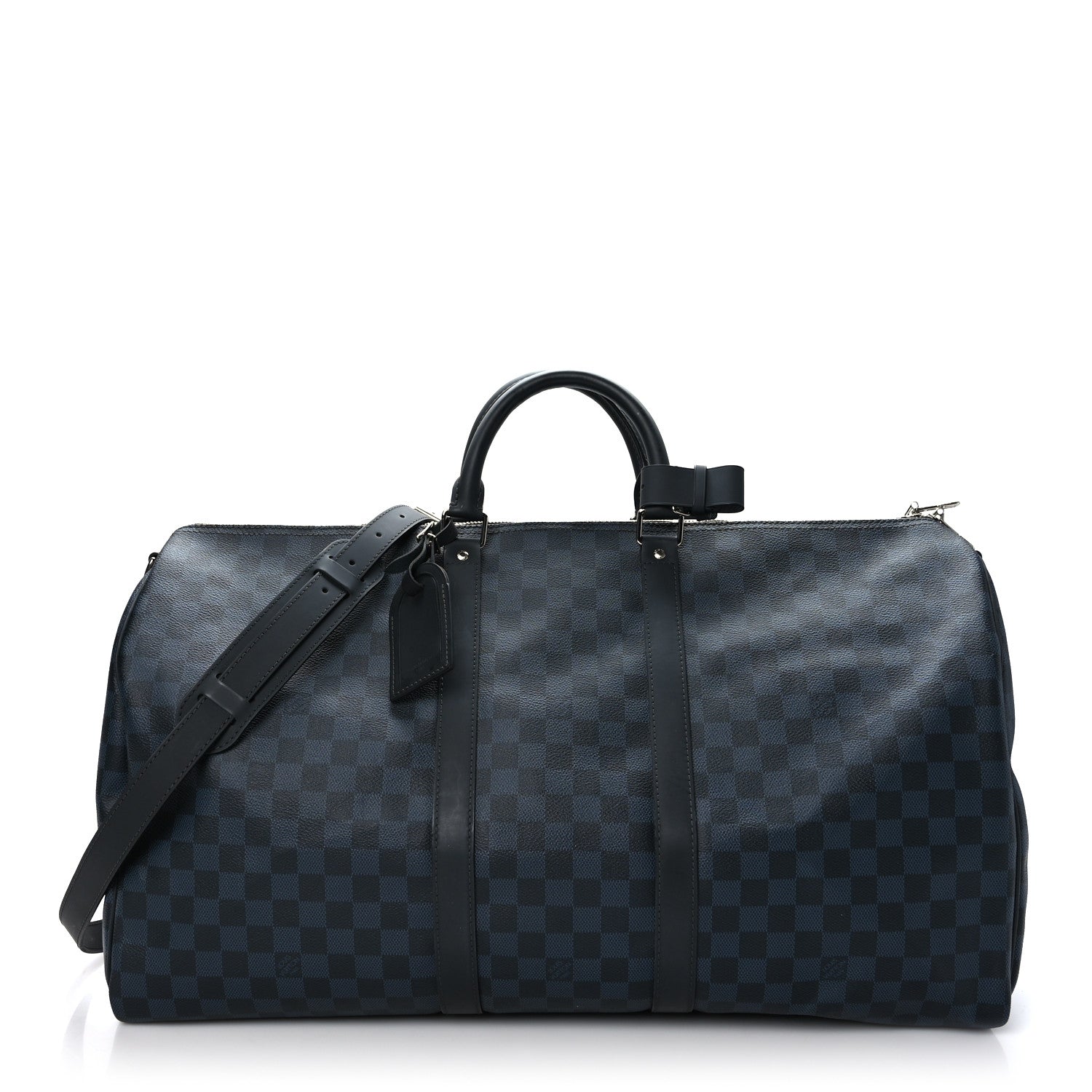 Louis Vuitton Damier Cobalt Keepall Bandouliere 55 1 of 9