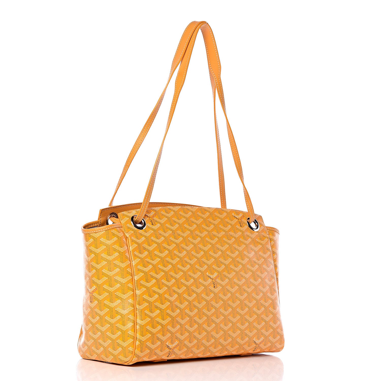 Goyard Goyardine Rouette PM Yellow 7 of 19