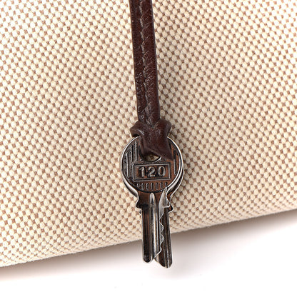 Hermes Toile Swift Birkin 30 Chocolate 15 of 31