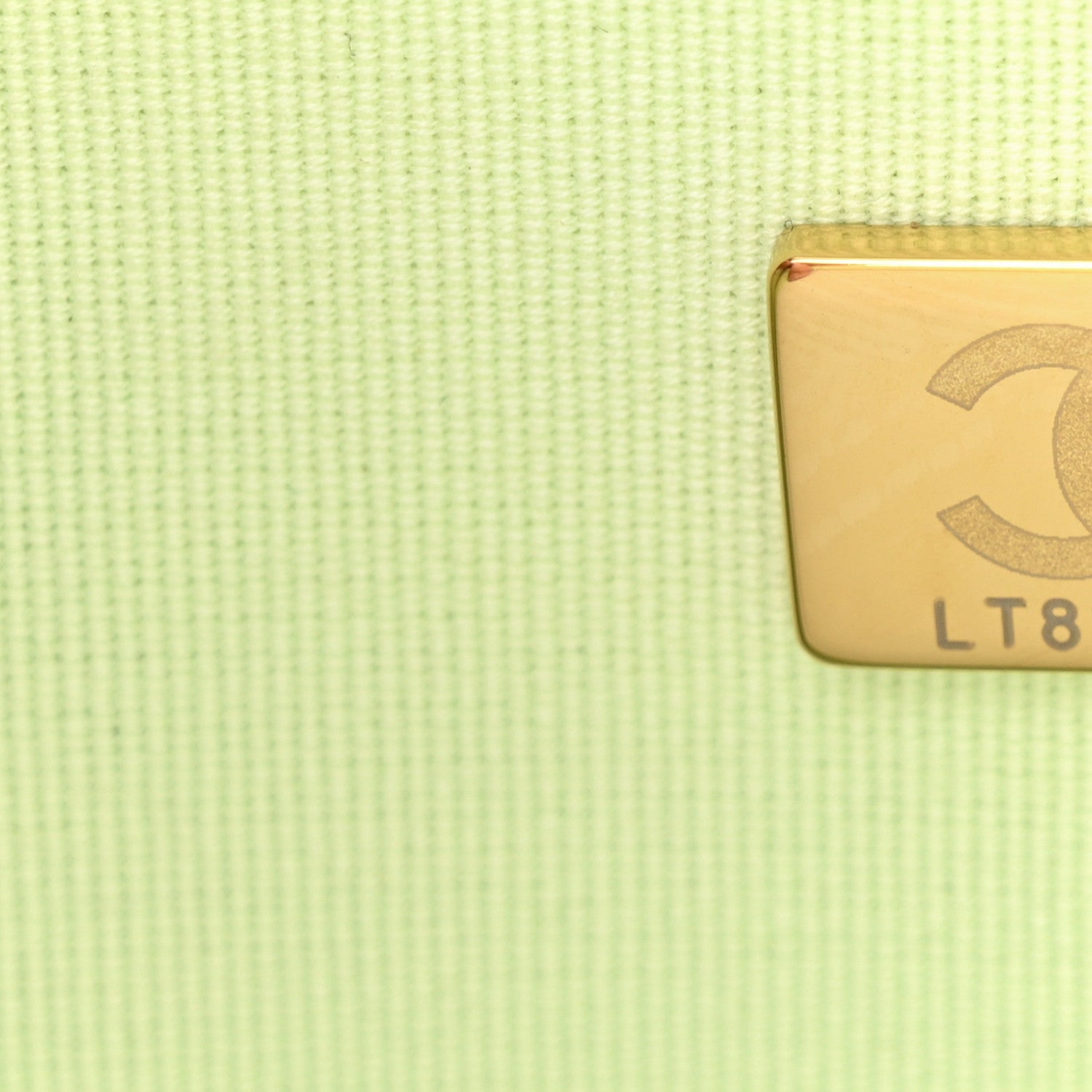 Chanel Caviar Chevron Quilted Medium Boy Flap Light Green 7 of 10