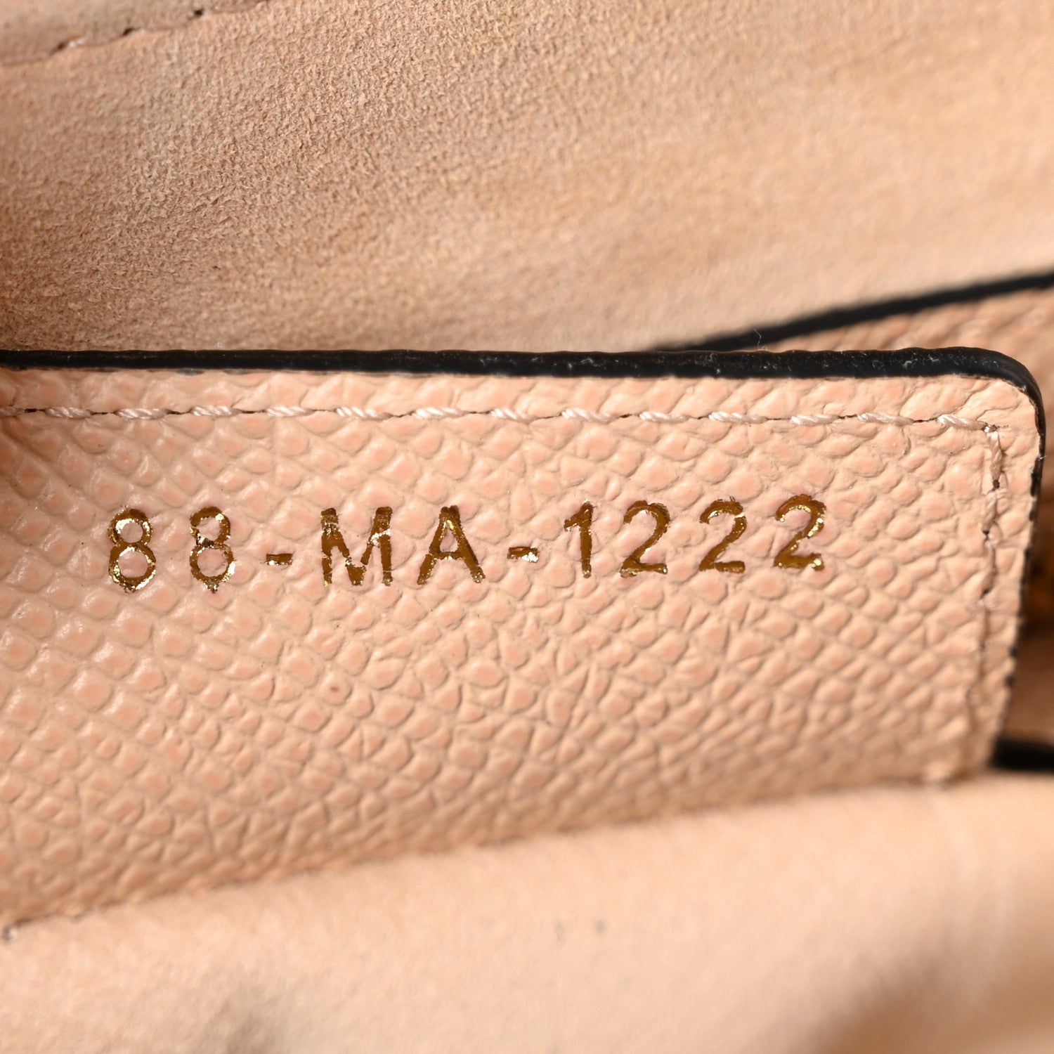 Christian Dior Grained Calfskin Saddle Bag Fard 7 of 17