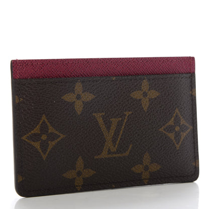 Louis Vuitton Monogram Card Holder Fuchsia 3 of 7