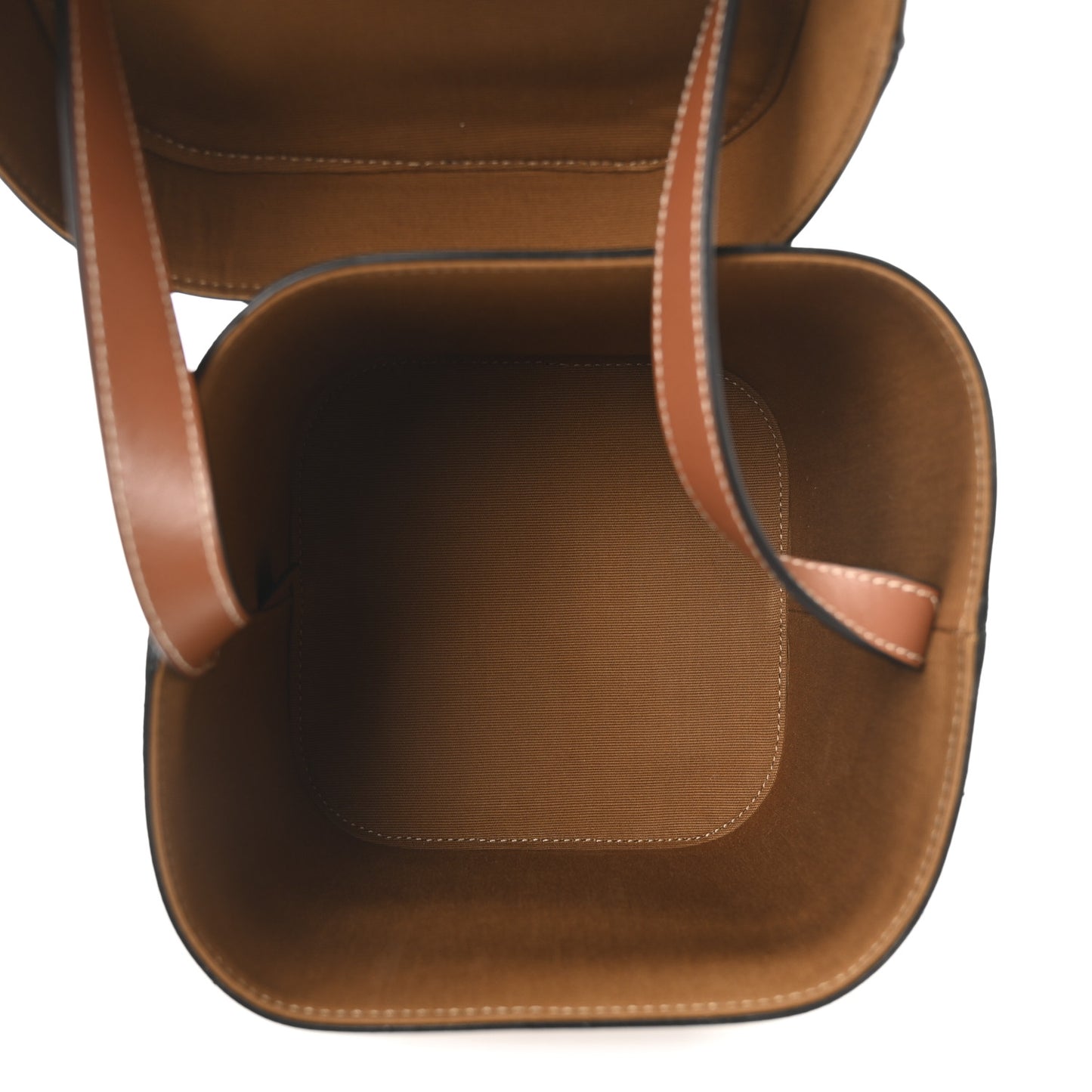 Triomphe Canvas Calfskin Medium Cuir Triomphe Box Tan