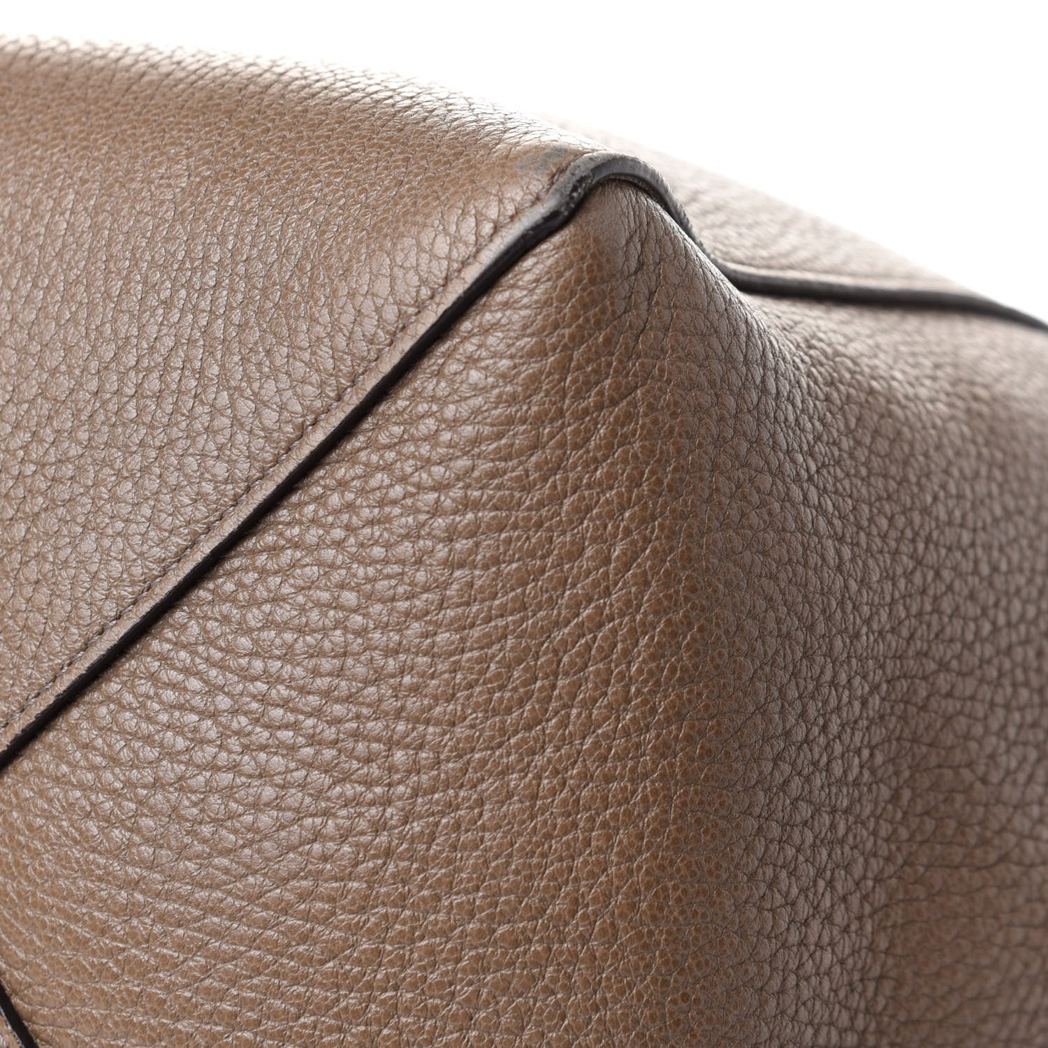 Celine Soft Grained Calfskin Small Belt Cabas Phantom Taupe 10 of 13