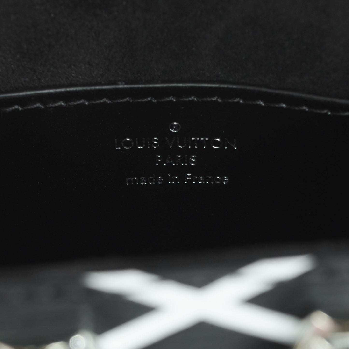 Epi Malletage Twist Shoulder Bag PM Black